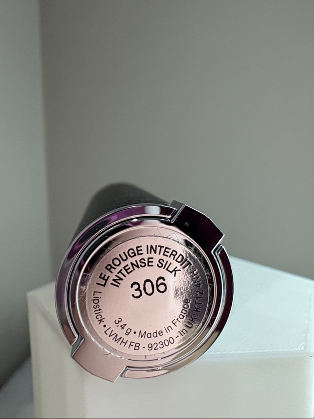 Givenchy, Le Rouge Interdit Intense Silk Satin Matte Lipstick 306 Full Size BNIB - Picture 3 of 5